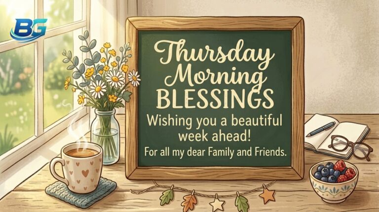 Thursday Morning Blessings
