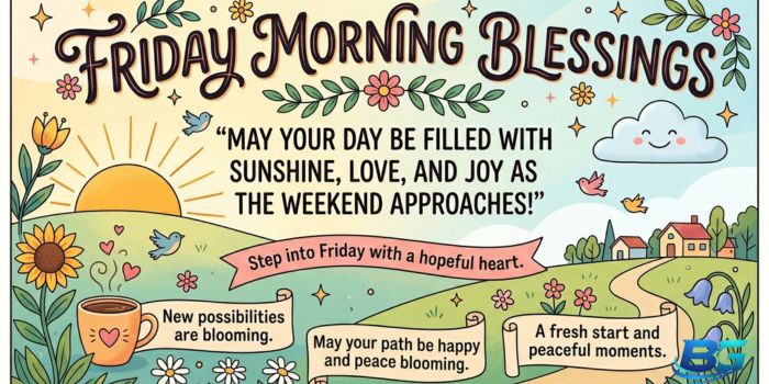 Friday Morning Blessings