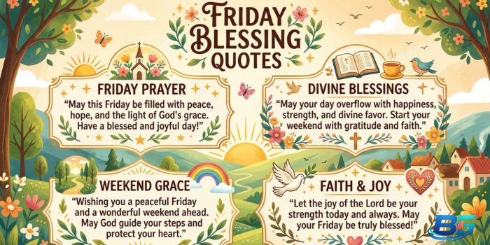 Friday Blessing Quotes
