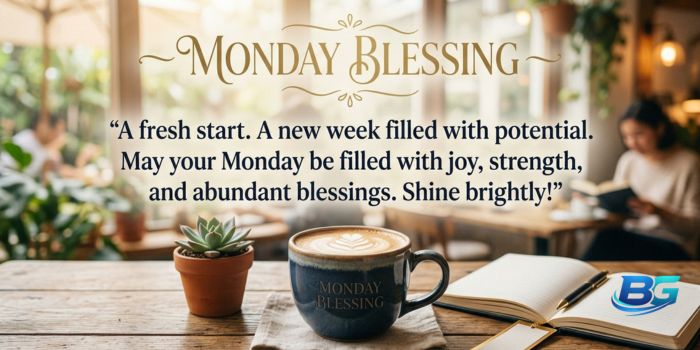 Beautiful Good Morning Monday Blessings to lift 