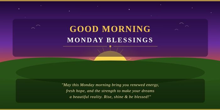 Happy Monday Greetings Filled With Love and Positivity