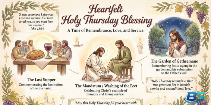 Heartfelt Holy Thursday Blessing
