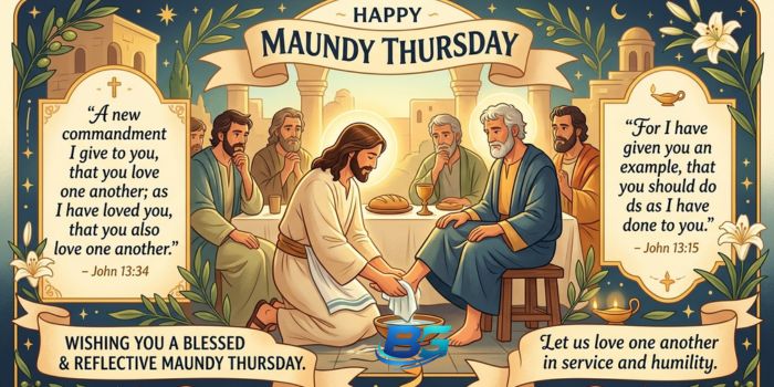 Happy Maundy Thursday 2026