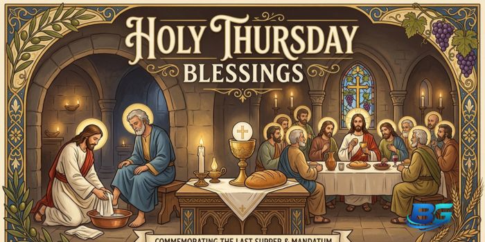 Holy Thursday Blessings