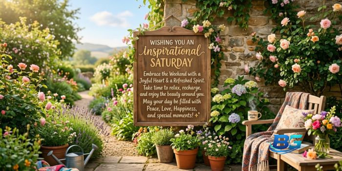 Inspirational Saturday Blessings