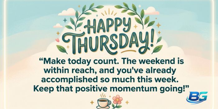 Good Morning Thursday Wishes