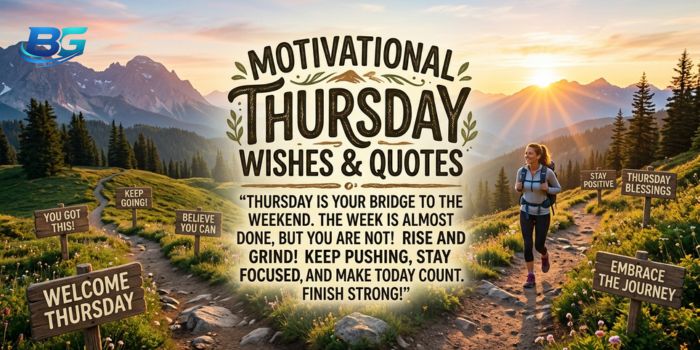 Motivational Thursday Blessings