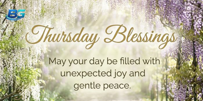 Thursday Blessings